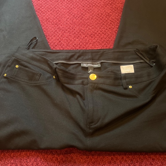 INC International Concepts 18 Black Pants  size 18 retails 80 host pick - Picture 9 of 17